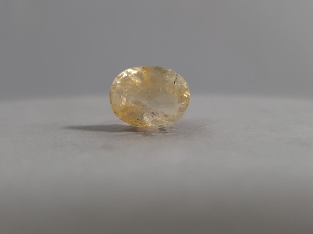 NATURAL PUKHRAJ SILONI  - 3.91CT
