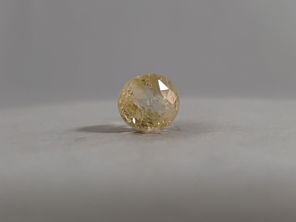 NATURAL PUKHRAJ SILONI  - 3.97CT