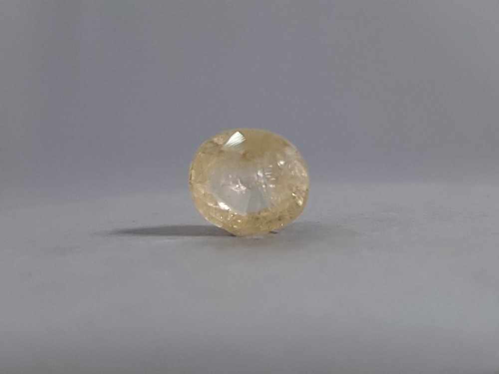 NATURAL PUKHRAJ SILONI  - 6.98CT