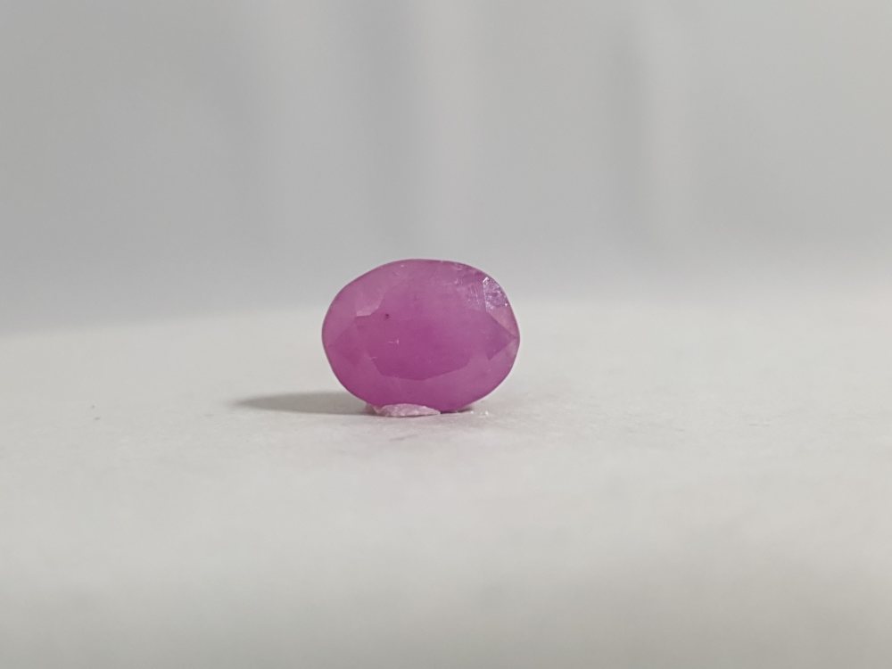 NATURAL RUBY UNHEATED - 4.78CT