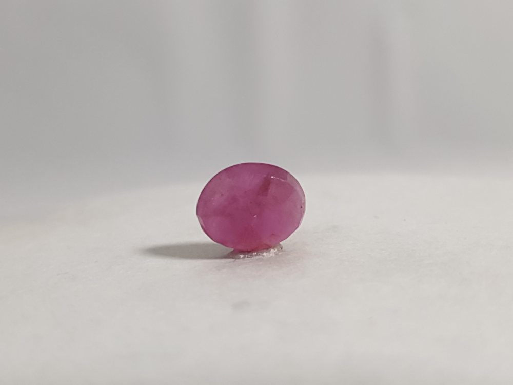 NATURAL RUBY UNHEATED - 4.91CT