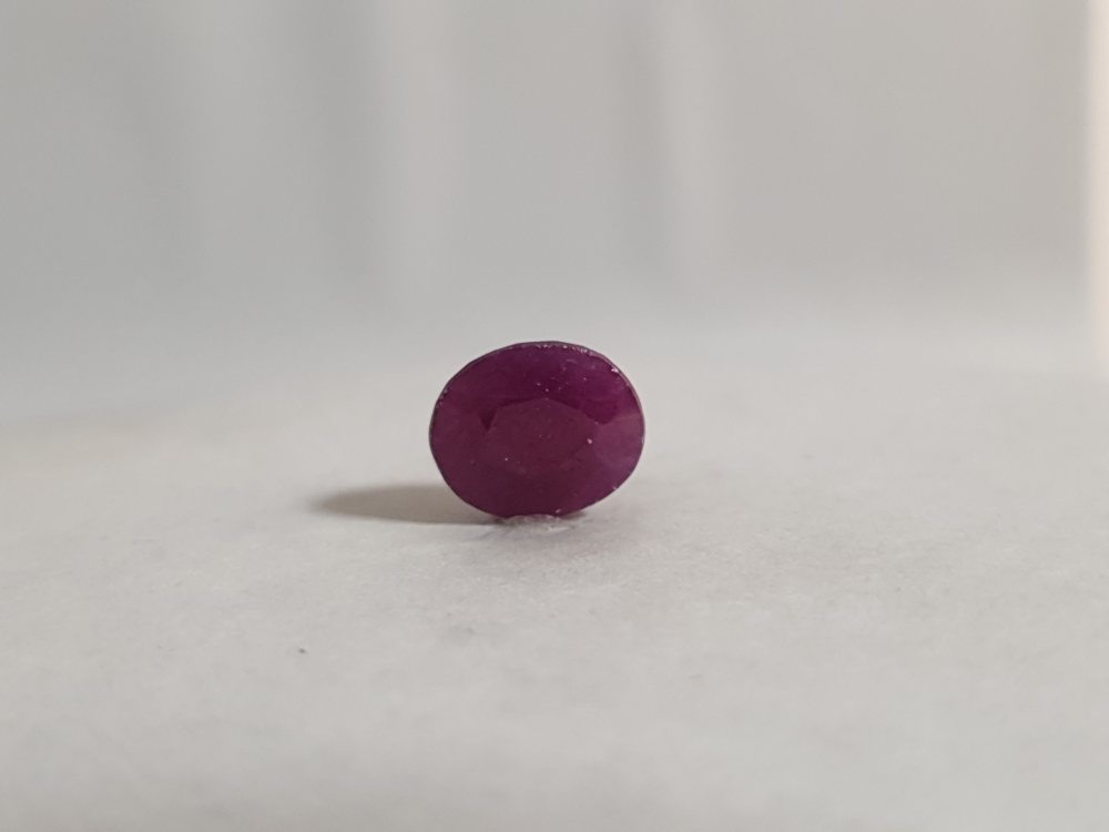 NATURAL RUBY UNHEATED - 5.17CT