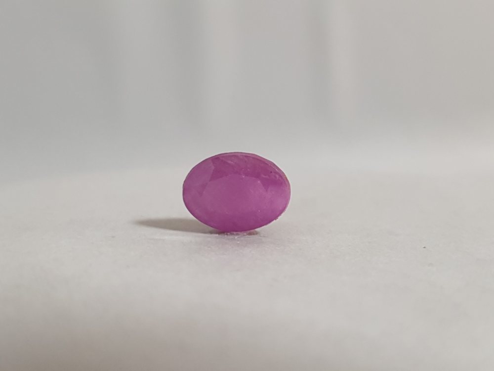 NATURAL RUBY UNHEATED - 5.18CT