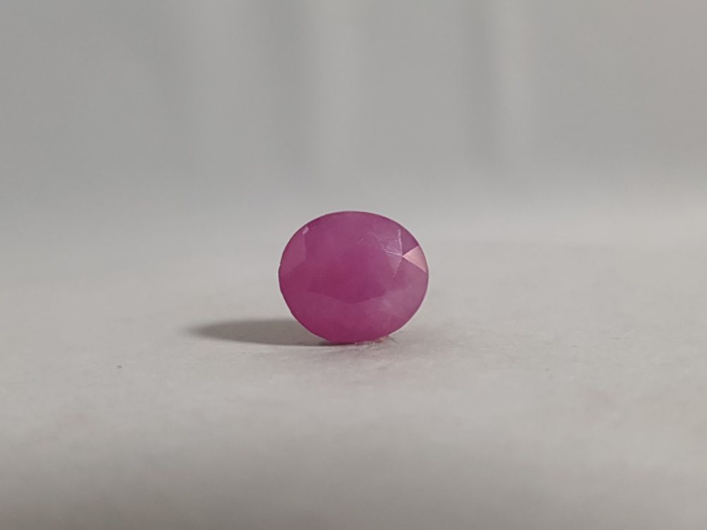NATURAL RUBY UNHEATED - 5.93CT
