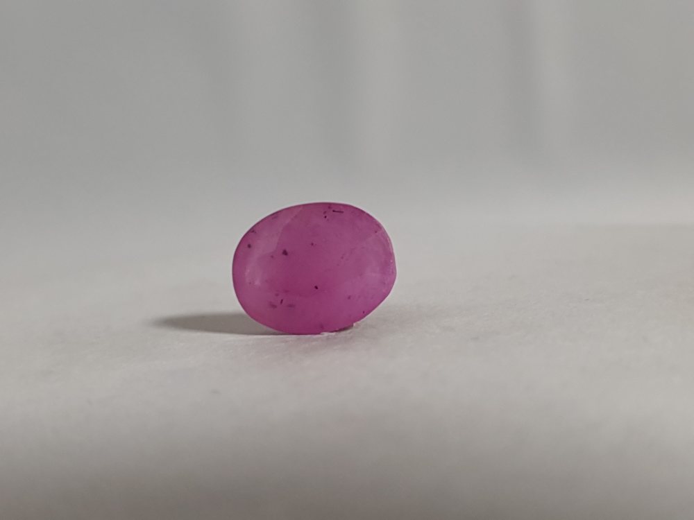 NATURAL RUBY UNHEATED - 5.96CT