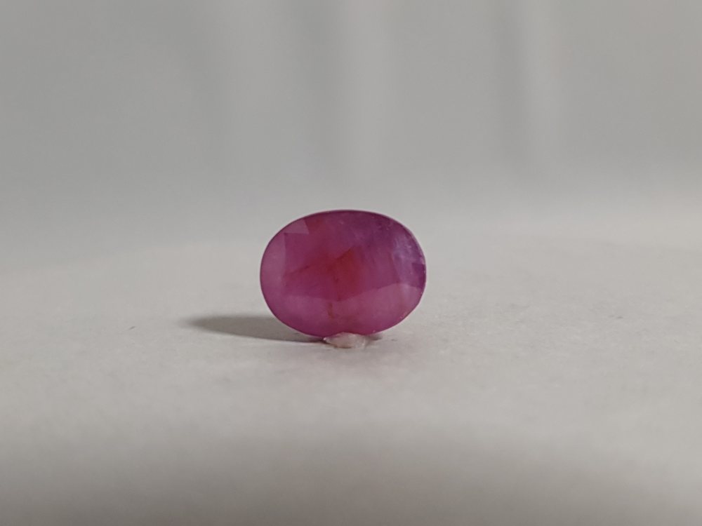 NATURAL RUBY UNHEATED - 6.1CT