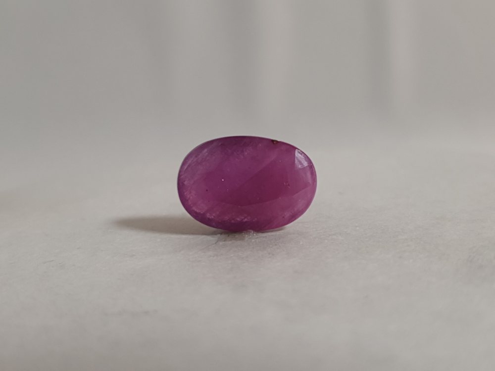 NATURAL RUBY UNHEATED - 6.74CT