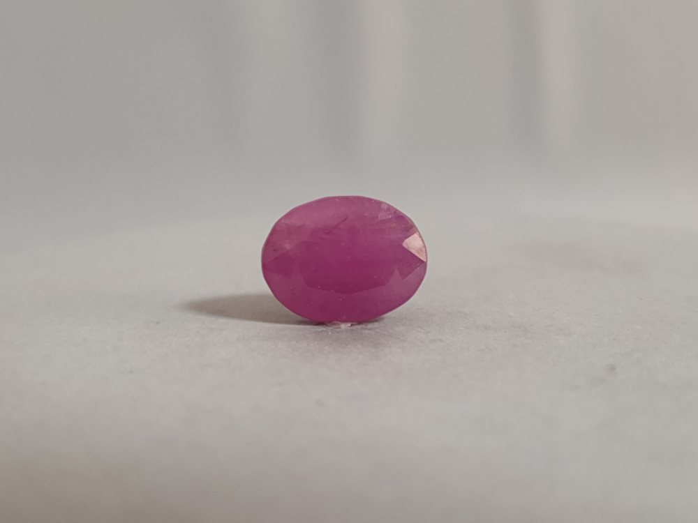 NATURAL RUBY UNHEATED - 7.1CT