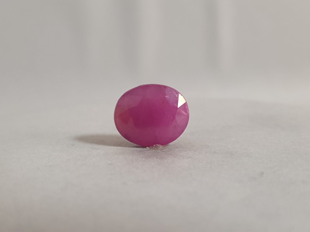 NATURAL RUBY UNHEATED - 7.45CT