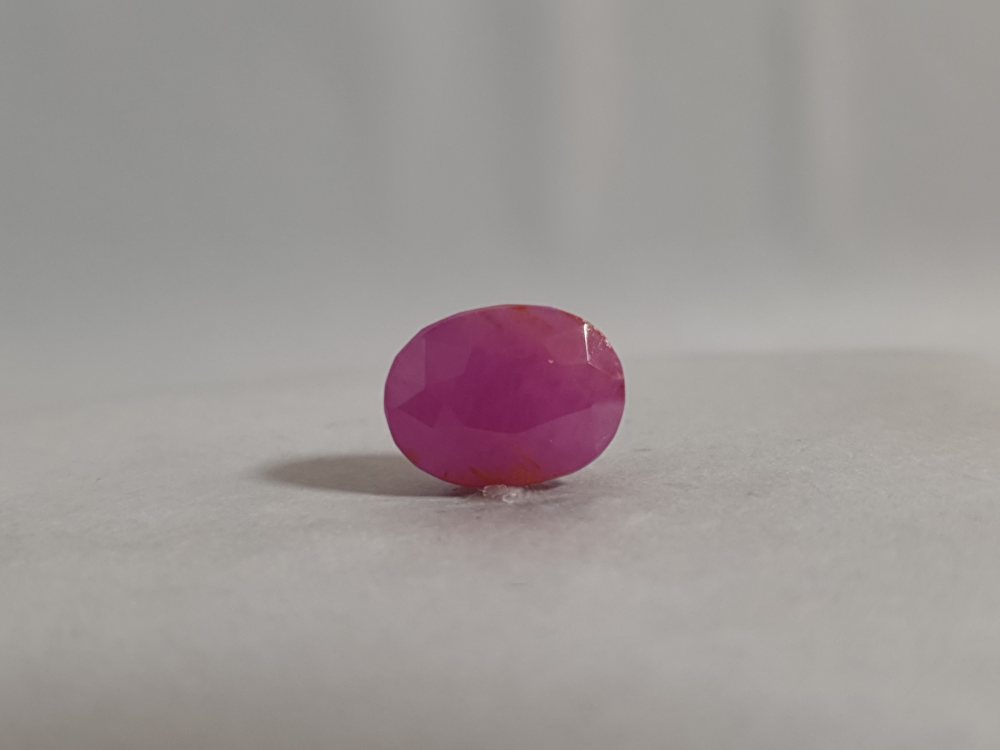 NATURAL RUBY UNHEATED - 9.63CT